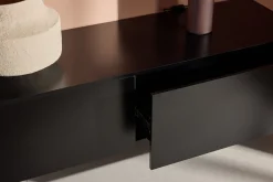 Fjôrd Tv-Meubel Frihamn Zwart 160x35cm