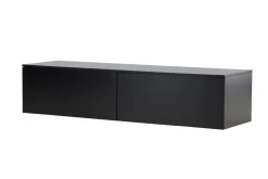 Fjôrd Tv-Meubel Frihamn Zwart 160x35cm