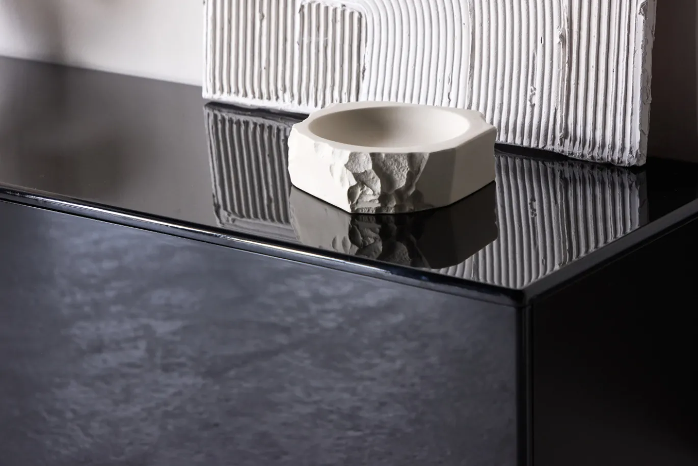 Fjôrd Tv-meubel Fristad Zwart 160cm