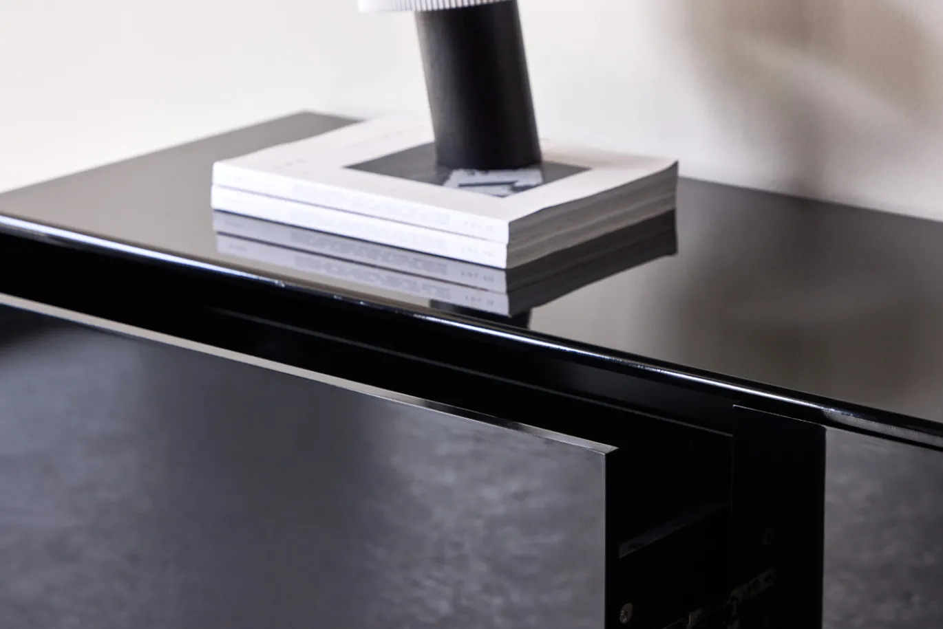 Fjôrd Tv-meubel Fristad Zwart 160cm