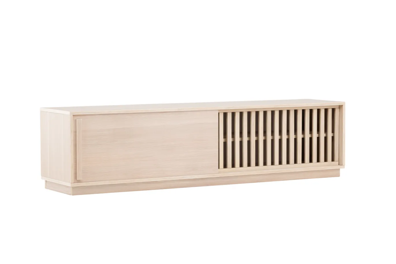 Fjôrd Tv-meubel Lugo Whitewash Melamine