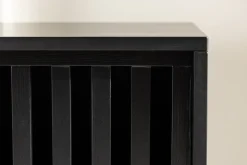 Fjôrd Tv-meubel Lugo Zwart Melamine