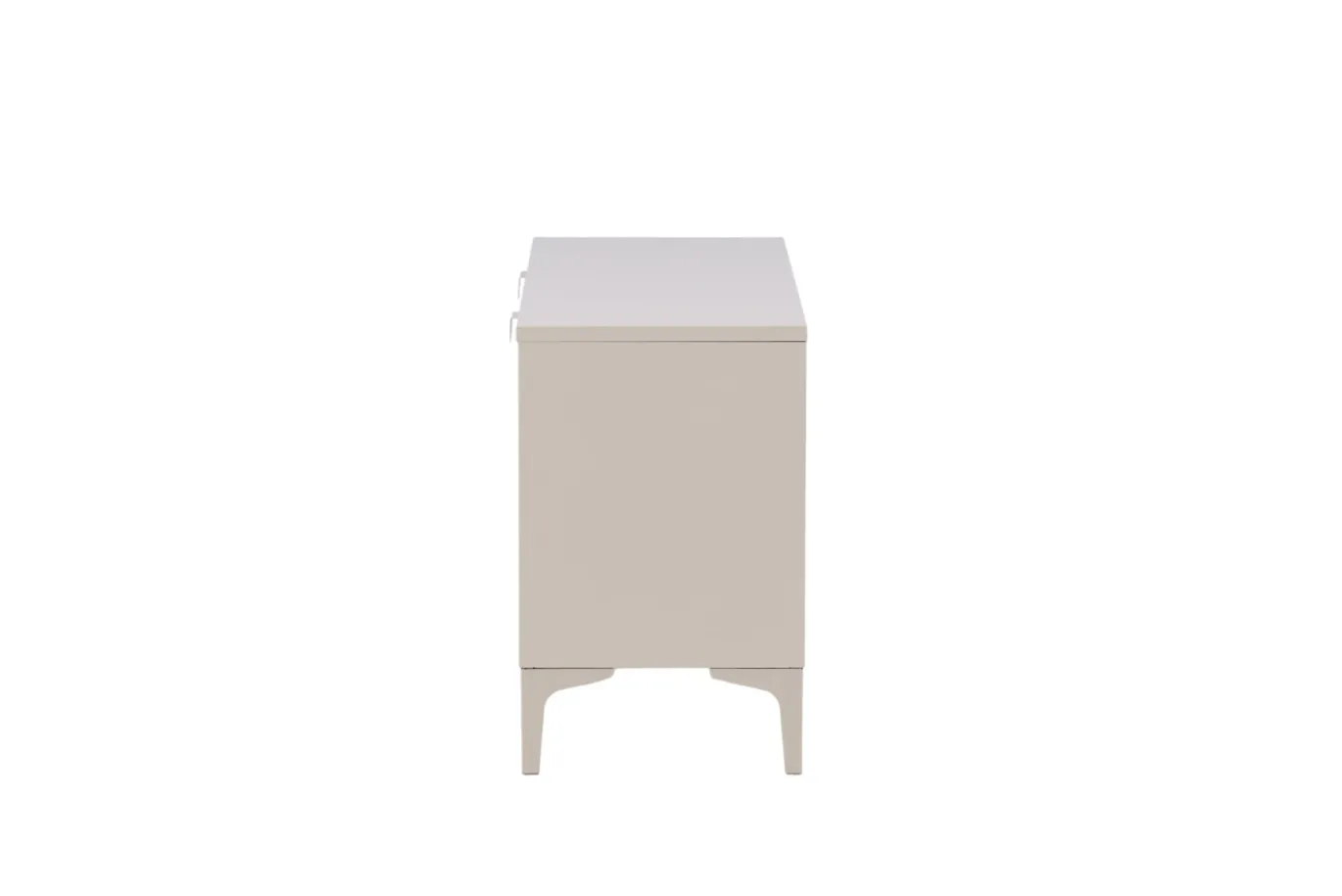Fjôrd Tv-meubel Piring Staal Beige 63x120cm