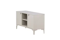 Fjôrd Tv-meubel Piring Staal Beige 63x120cm
