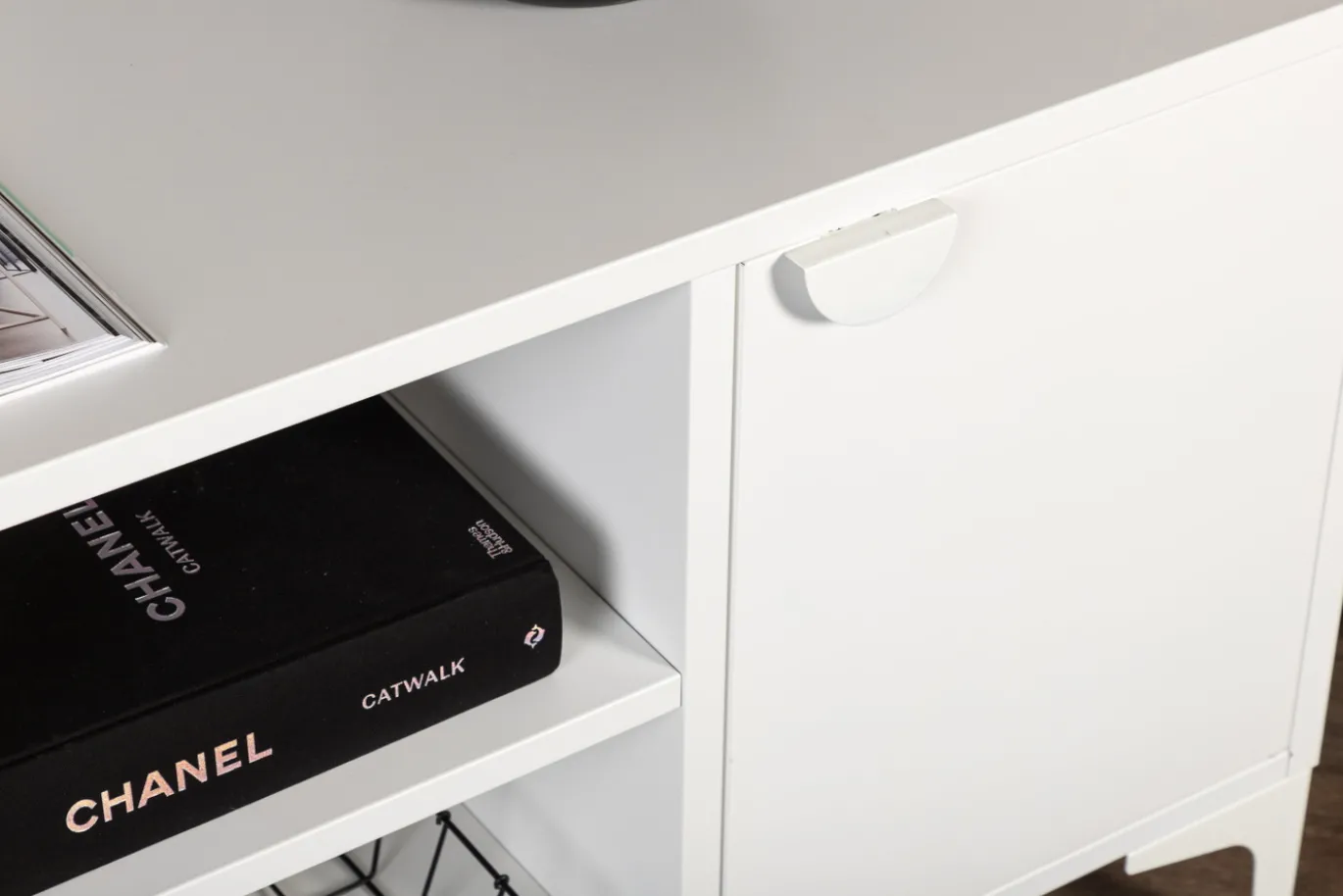 Fjôrd Tv-meubel Piring Wit