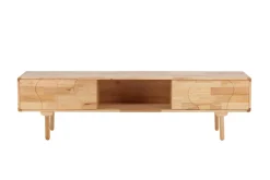 Fjôrd Tv-meubel Skärhamn Rubberhout Naturel 200cm