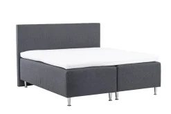Fjôrd Tweepersoonsbed Mesa 180x200cm Donkergrijs