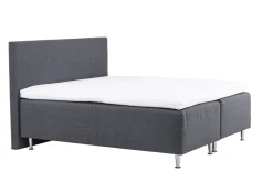 Fjôrd Tweepersoonsbed Mesa 180x200cm Donkergrijs