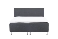Fjôrd Tweepersoonsbed Mesa 180x200cm Donkergrijs