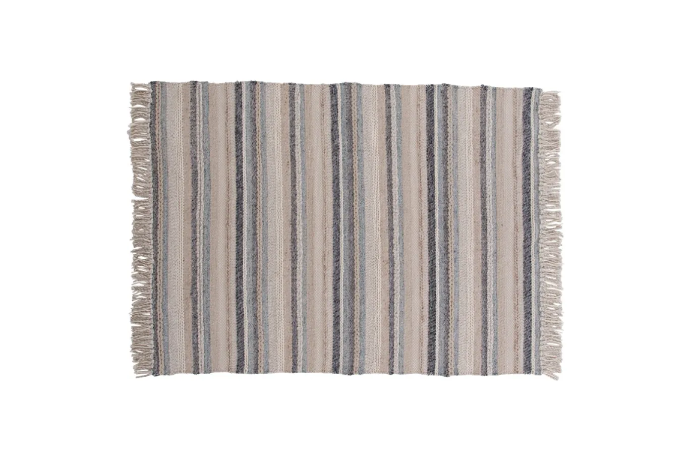 Fjôrd Vloerkleed Gudha 170x240 Beige Blauw