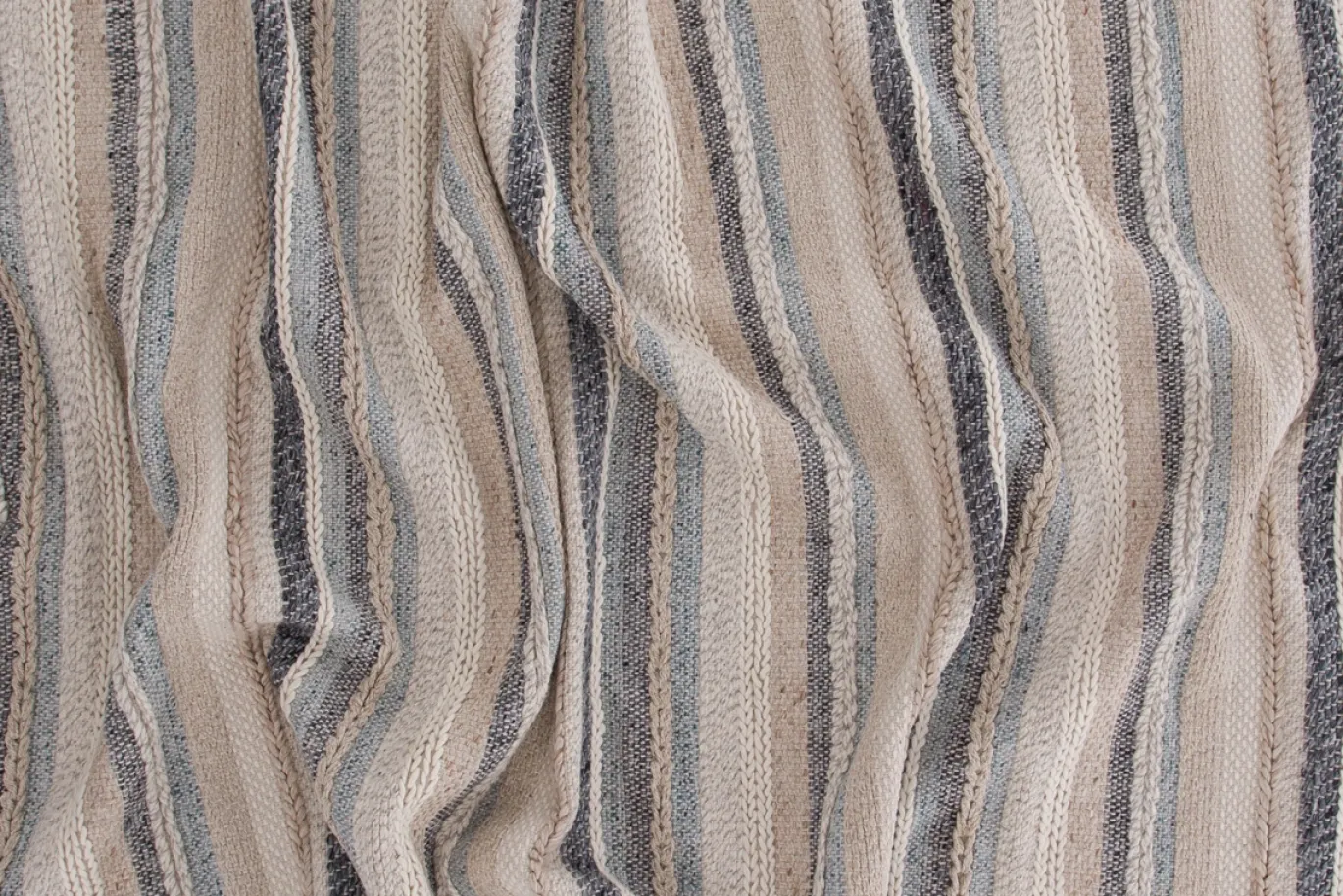 Fjôrd Vloerkleed Gudha 170x240 Beige Blauw