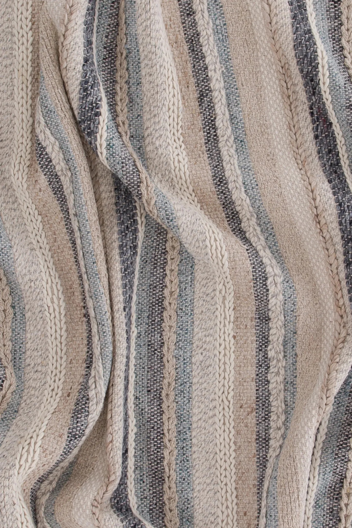 Fjôrd Vloerkleed Gudha 170x240 Beige Blauw