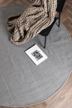Fjôrd Vloerkleed Jaipur Ø200cm Lichtgrijs