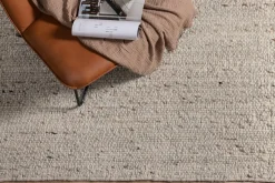 Fjôrd Vloerkleed Loump 160x230cm Wit/Beige