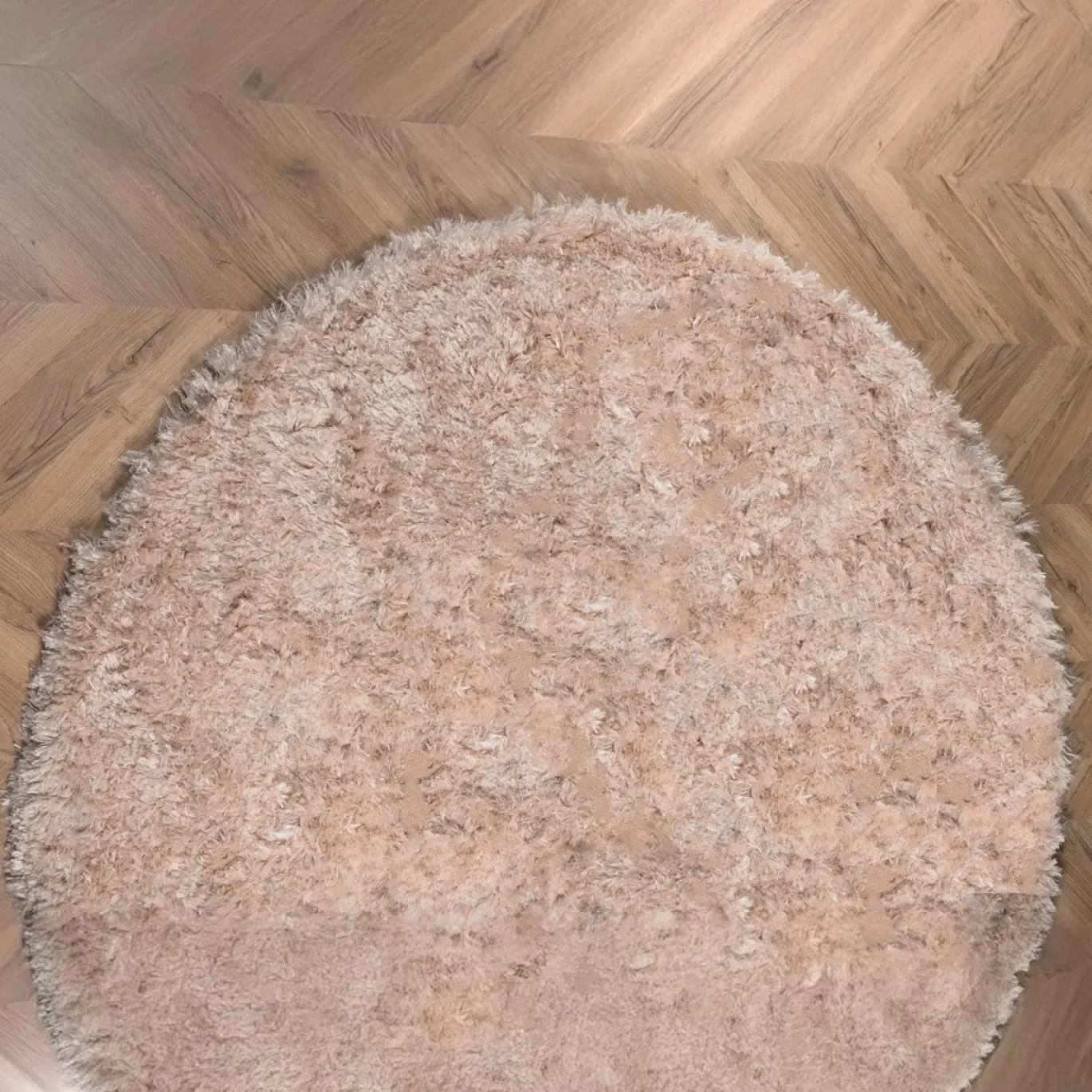 Fjôrd Vloerkleed Natta Beige Ø200cm