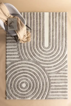 Fjôrd Vloerkleed Nikita 290x200cm Grijs/wit