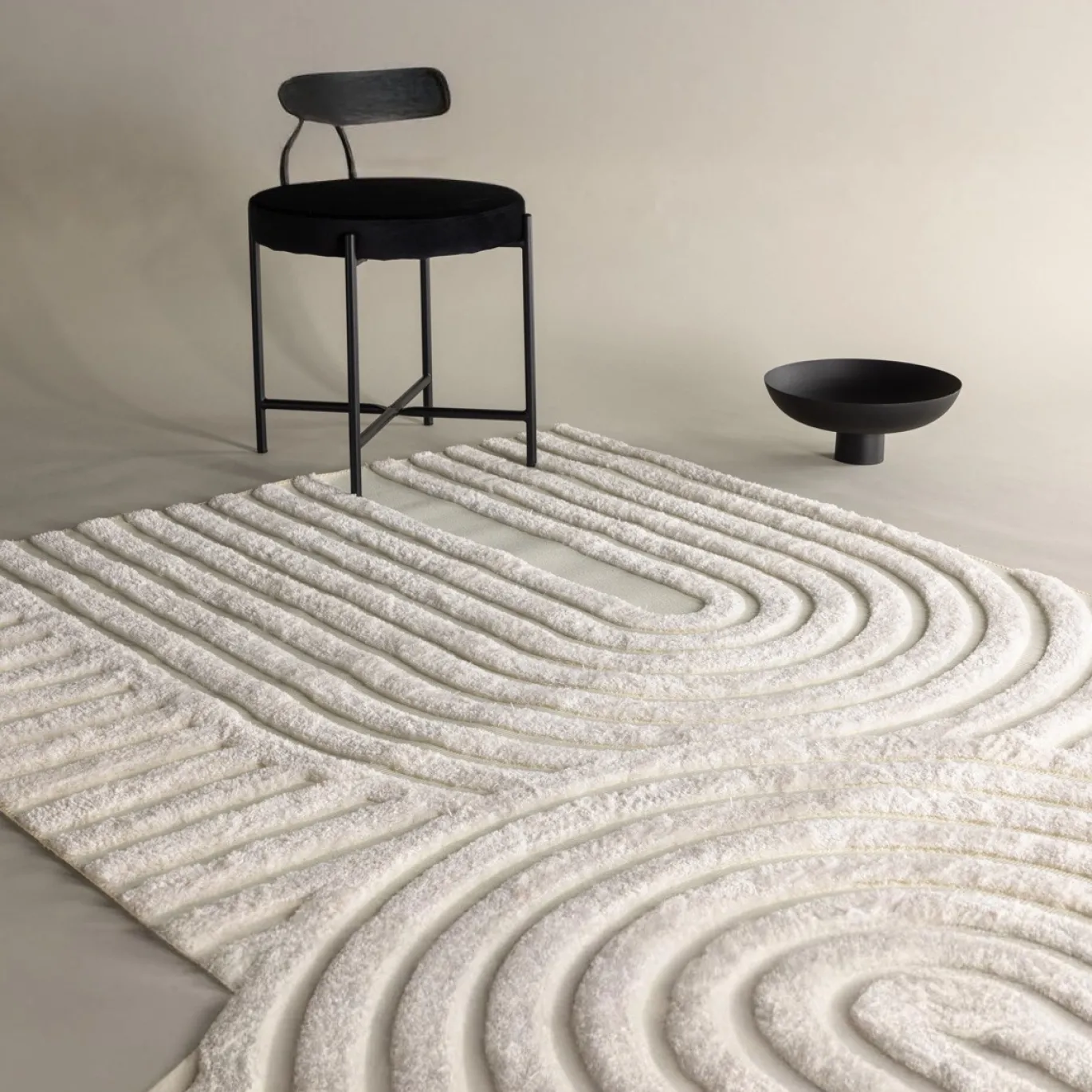 Fjôrd Vloerkleed Nikita 290x200cm Wit