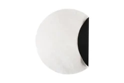 Fjôrd Vloerkleed Nixie Polyester Ø200cm Wit