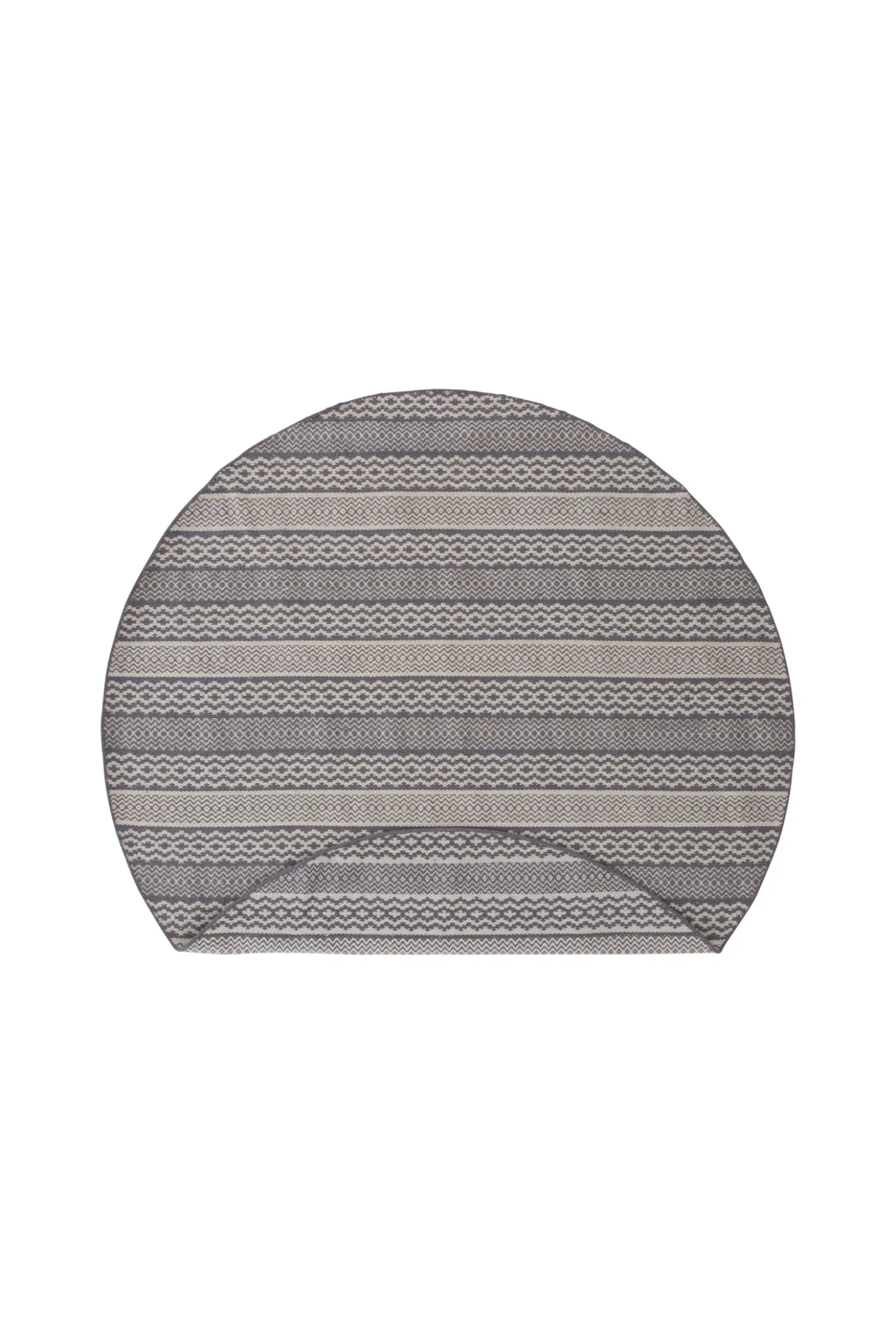 Fjôrd Vloerkleed Sishu Ø200cm Lichtgrijs