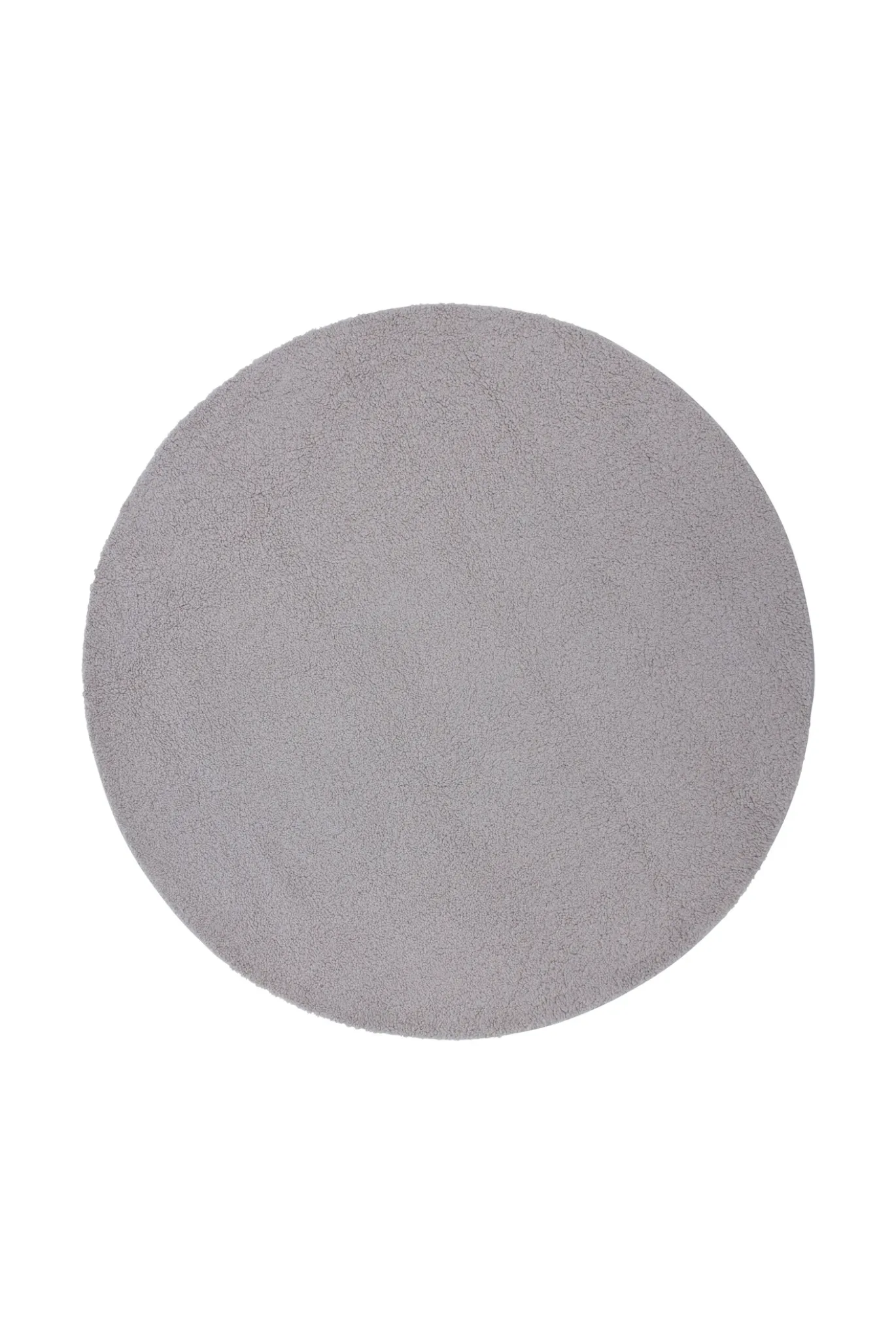 Fjôrd Vloerkleed Teddy ⌀200cm Grijs