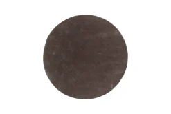 Fjôrd Vloerkleed Undra Ø200cm Donkergrijs