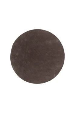 Fjôrd Vloerkleed Undra Ø200cm Donkergrijs