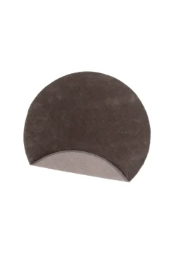 Fjôrd Vloerkleed Undra Ø200cm Donkergrijs