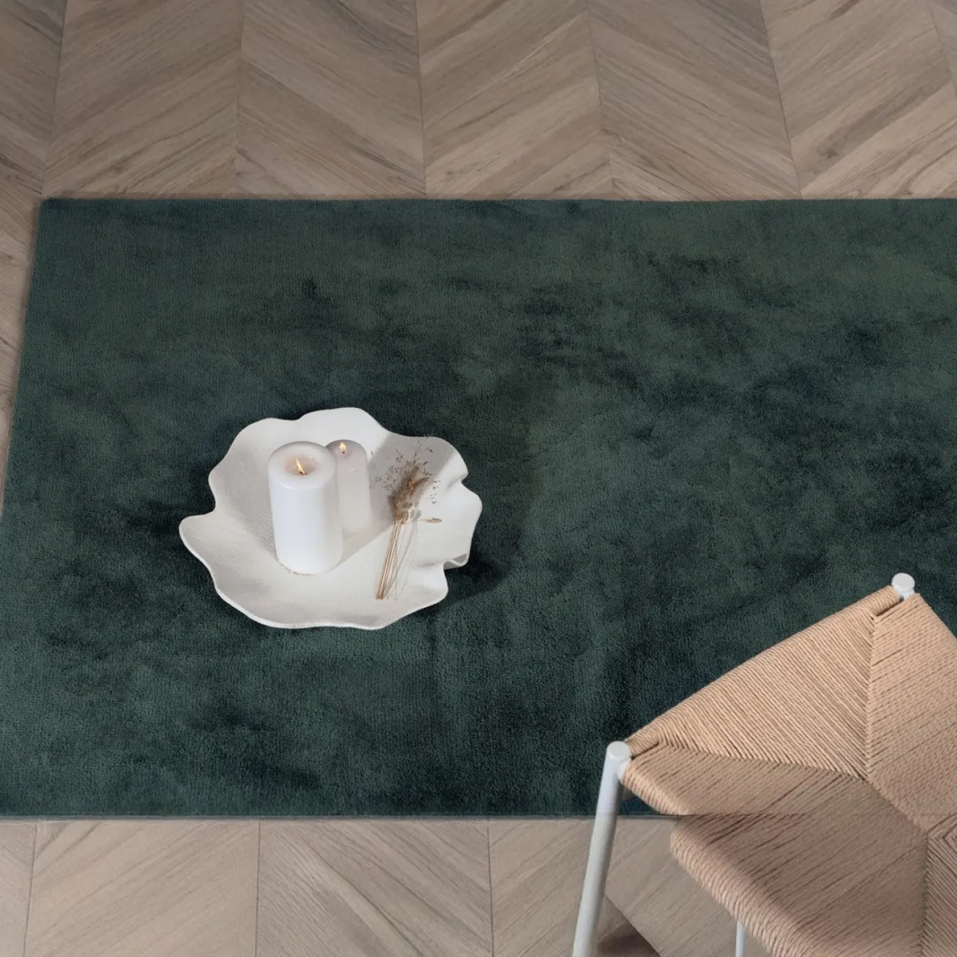 Fjôrd Vloerkleed Undra 170x240cm Groen