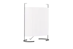 Fjôrd Vloerlamp Rennes Floor Zwart/Wit Linnen 80x59cm