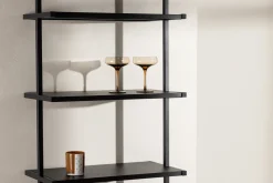 Fjôrd Wandkast Caracas Zwart