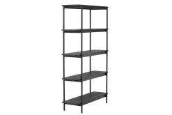Fjôrd Wandkast Heim 190cm Zwart