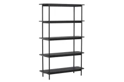 Fjôrd Wandkast Heim 190cm Zwart