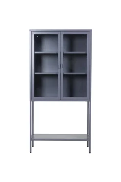 Fjôrd Wandkast Misha Grijs 75x35x150cm