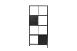 Fjôrd Wandkast Porto Zwart