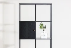 Fjôrd Wandkast Porto Zwart
