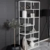 Fjôrd Wandkast Staal Wit