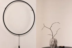 Fjôrd Wandlamp Sörmjöle x Josefin Lustig Mat Zwart