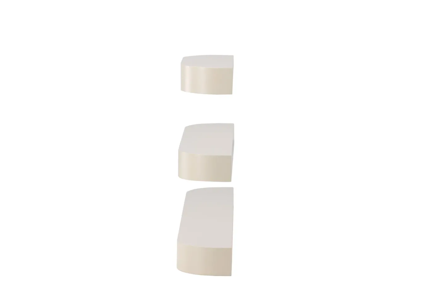 Fjôrd Wandplanken Glow Set van 3 Beige