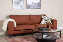 Fjôrd 3-zitsbank Bolero Roest