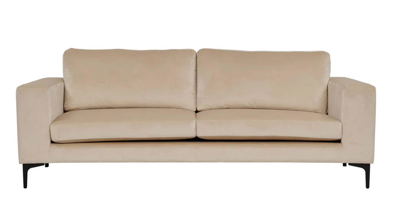Fjôrd 3-zitsbank Bolero Velvet Beige
