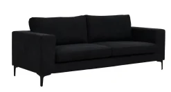 Fjôrd 3-zitsbank Bolero Zwart