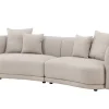 Fjôrd 3-Zitsbank Cielo Beige Bouclé