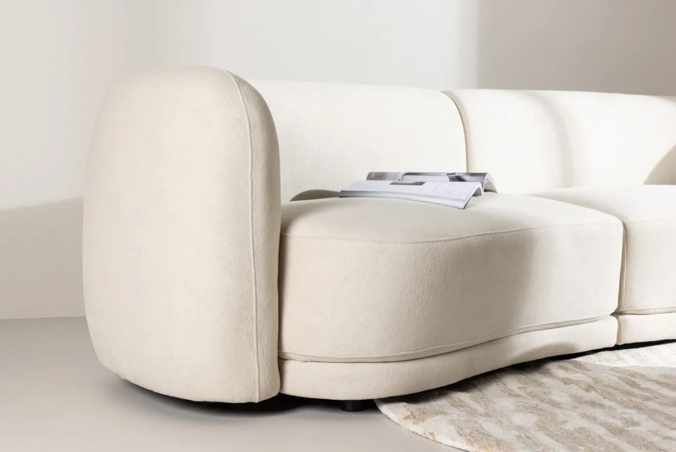 Fjôrd 3-zitsbank Cielo Organisch Beige