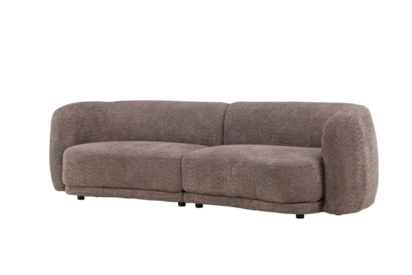 Fjôrd 3-zitsbank Cielo Organisch Bruin Bouclé