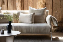 Fjôrd 3-Zitsbank Öckerö Wit/ Beige Linnen