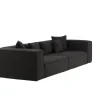 Fjôrd 3-Zitsbank Gillholmen Zwart Bouclé