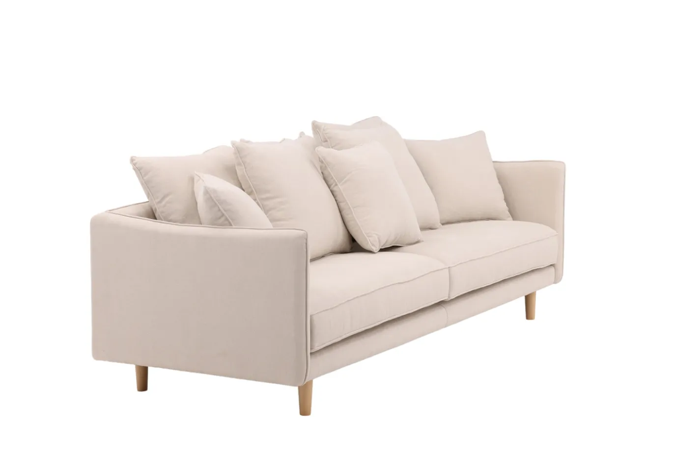 Fjôrd 3-Zitsbank Segelskären Whitewash/Beige Linnen