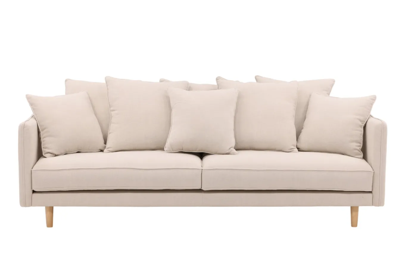 Fjôrd 3-Zitsbank Segelskären Whitewash/Beige Linnen