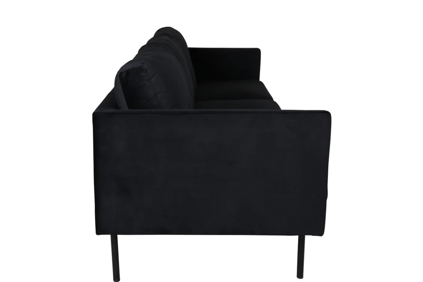 Fjôrd 3-zitsbank Zoom Zwart Velvet