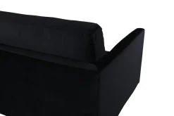 Fjôrd 3-zitsbank Zoom Zwart Velvet